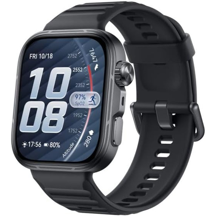Смарт-годинник Huawei Watch FIT 3 (Standalone, Чорний) — 4,7 см дисплей, NFC, GPS, моніторинг серця та SpO₂, захист 5 ATM, до 10 днів автономності