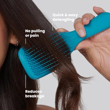 Щітка для волосся Tangle Teezer Ultimate Detangler для вологого та сухого волосся всіх типів, бірюзова