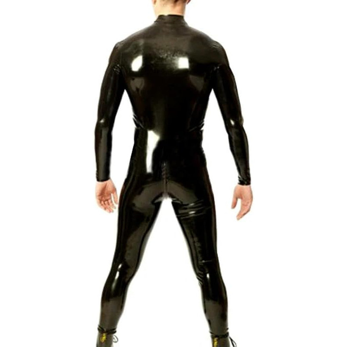 Комбінезон-боді з латексу Gaylop для котів, чорний, ручної роботи