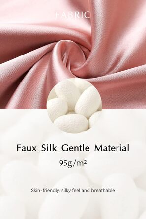 Халат шовковий BABEYOND для вечірки, весілля, лазнери, рожевий з мереживом, універсальний розмір