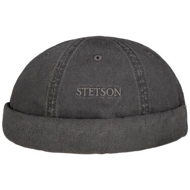 Чоловіча літня кепка Stetson Ocala Dockercap з UV-захистом 40+, сіра, розмір L (58-59 см)