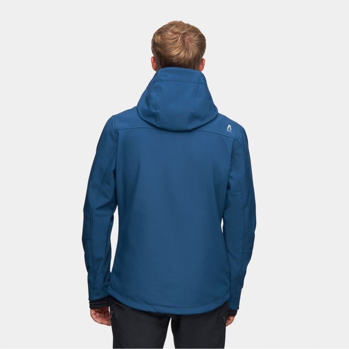 Чоловіча тактична куртка Softshell Alpinus ASO, синя, розмір M