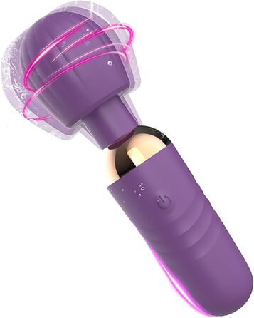 Вібратор для жінок Qhysin: тихий, потужний, портативний масажер з 10 режимами вібрації. Масаж клітора та G-точки. Міні-вібратор з силікону.