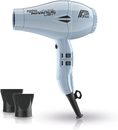 Професійний іонний фен для волосся Parlux Advance Light Ionic & Ceramic, колір Ice (без насадки Softstyler)