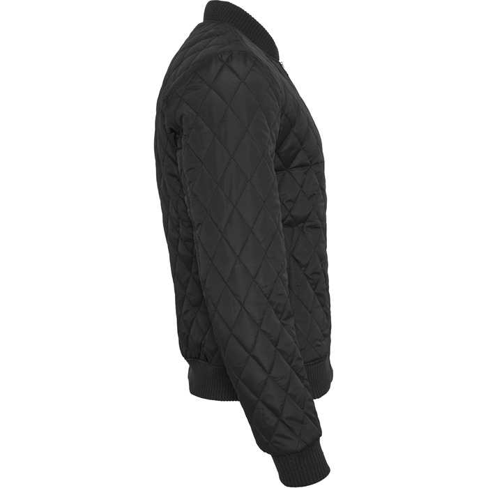 Чоловіча стібана куртка Urban Classics Diamond Quilt Jacket, великий розмір 4XL, чорна
