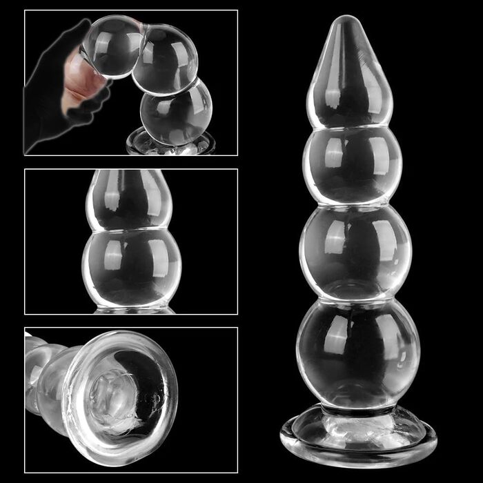 Анальний дилатёр Jixaxe: великий анальний плагін з присоскою для жінок та чоловіків