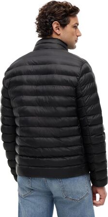 Чоловіча куртка Tommy Hilfiger Core Packable Recycled — легка компактна вітровка, чорна, розмір M