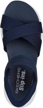 Жіночі сандалії Skechers Ultra Flex 3.0 Never Netter Hands Free Slip-ins, темно-сині (Navy), розмір 38 EU