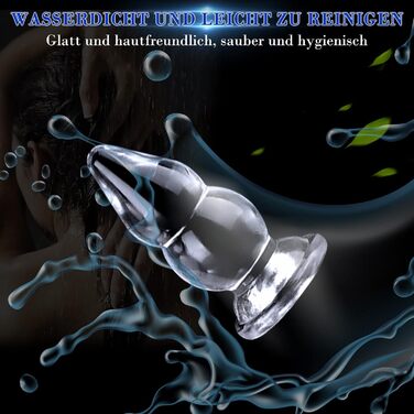 Анальний секс-іграшка BDSMYOU: розширювач ануса, 38 см, з присоскою, для пар та індивідуального використання