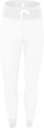 Чоловічі шорти YUFEIDA з сітчастого матеріалу, дихаючі, регульовані, спортивні лосини для чоловіків (Білий, M)