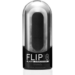 TENGA Flip Zero - багаторазова масажна іграшка для чоловіків, чорний (Strong)
