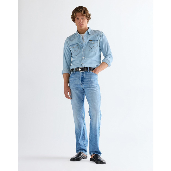 Чоловічі джинси Wrangler 13MWZ Bootcut (колір Jetstream, розмір 34W/32L)
