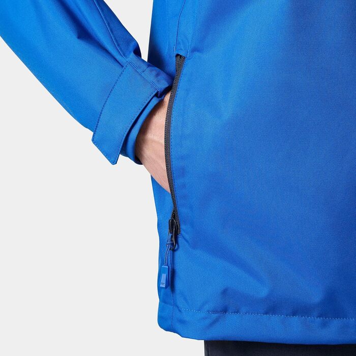 Чоловіча утеплена куртка-мідлейєр Helly Hansen Midlayer Crew Jacket 2.0 з капюшоном, водонепроникна outdoor куртка (L, Kobalt 2.0)