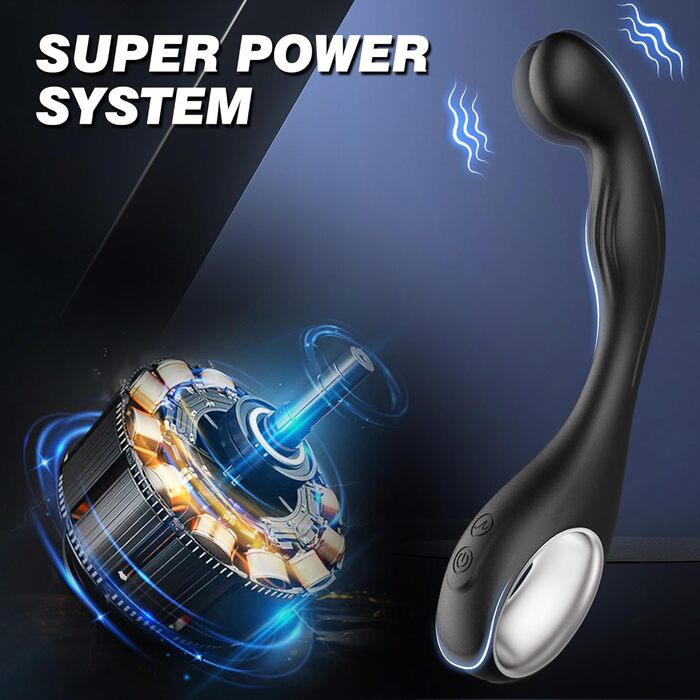 Вібратор анал для чоловіків та жінок з 10 режимами, комплект для сексуальних ігор, стимуляція простати
