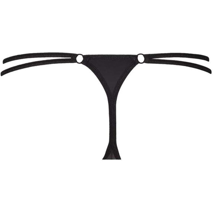 Axami жіночий стрінг XL чорного кольору