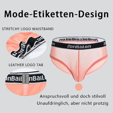 Чоловіча білизна YAHWUAI: сексуальна, зручна та приємна до шкіри. Чорний колір, розмір M