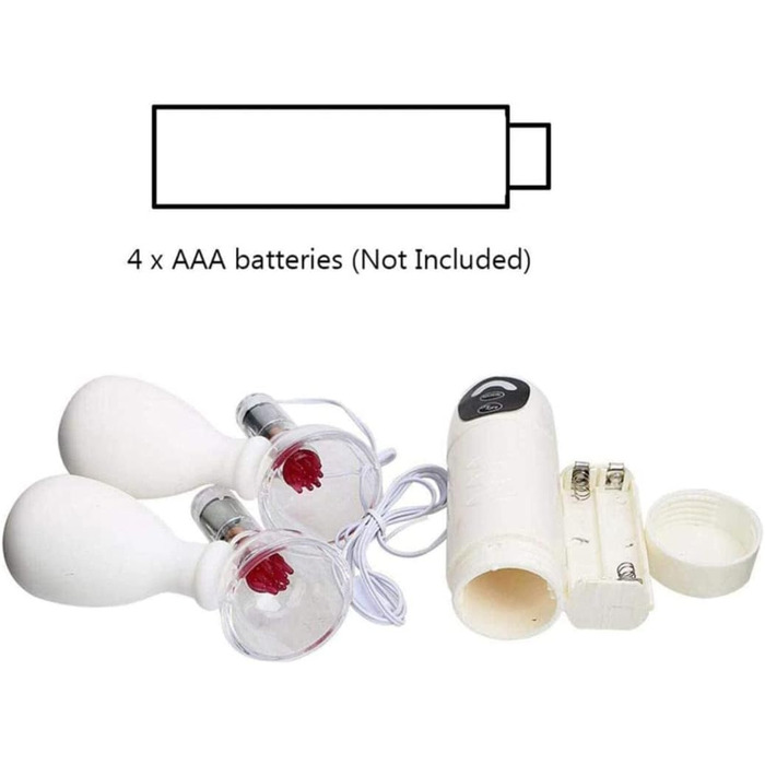 Вібратор сосків з вакуумною помпою, 7 режимів, ротаційна масажна щітка для жінок, пульту дистанційного керування, для пар, масаж клітора