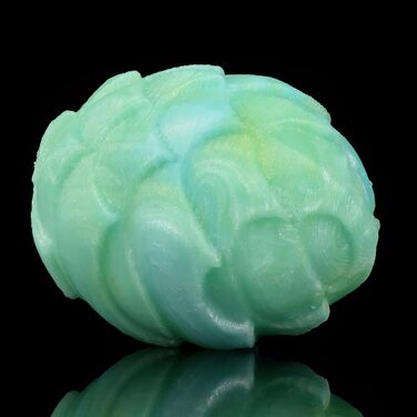 Секс-іграшка Liebeskugeln Alien Sporen Eier - 3 шт. з Platinum Silicone для стимуляції, діаметр 3,4 см, довжина 4,2 см