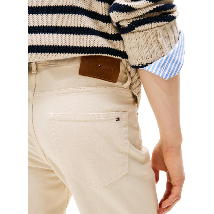 Чоловічі джинси Tommy Hilfiger Denton Straight Fit, бежевий колір (Muslin), розмір 33W/36L