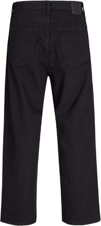 Чоловічі широкі джинси Jack & Jones JJIALEX Baggy Fit, чорний денім (32W / 36L)