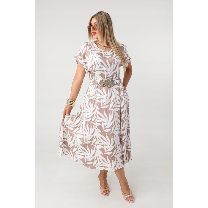 Класична коктейльна сукня міді FEMIMODA, розмір 42