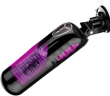 Автоматичний мастурбатор для чоловіків з 10 режимами ротації та телескопічною конструкцією, нагрівання