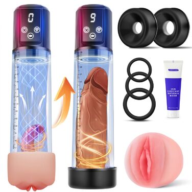 Набір секс-іграшок для пар Eisches: вібратори, стимулятори клітора, сосків та пеніса, анальний плагін, 10 режимів, прозорий