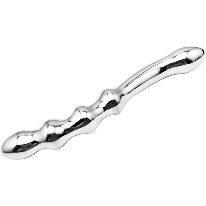 Анальний стимулятор подвійний JXszxbt з нержавіючої сталі для чоловіків та жінок