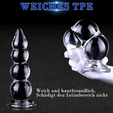 Анальний вібратор BDSMYOU 38 см - гігантський анальний плаг з сукупником, для чоловіків та жінок, розширення анусу, сексуальні іграшки для пар