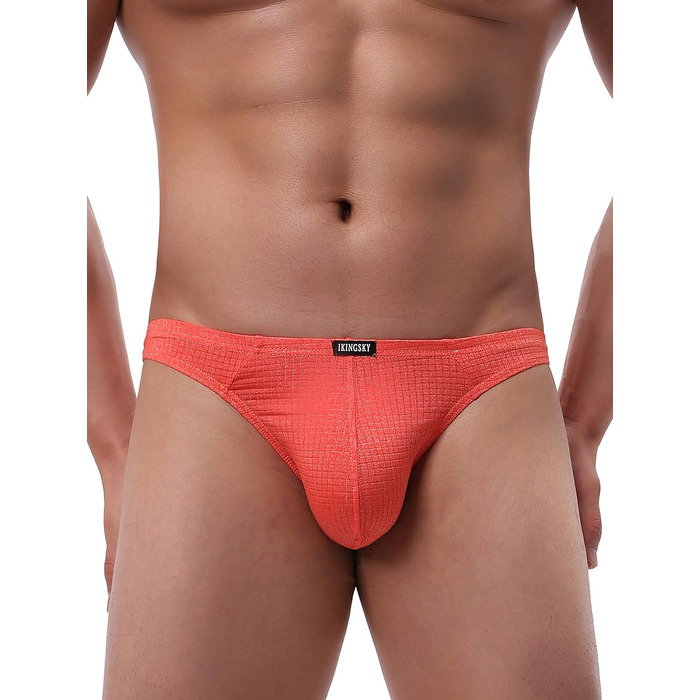 Сексуальна чоловіча труси Tanga iKingsky (6 шт.) - бавовна, еластичний пояс