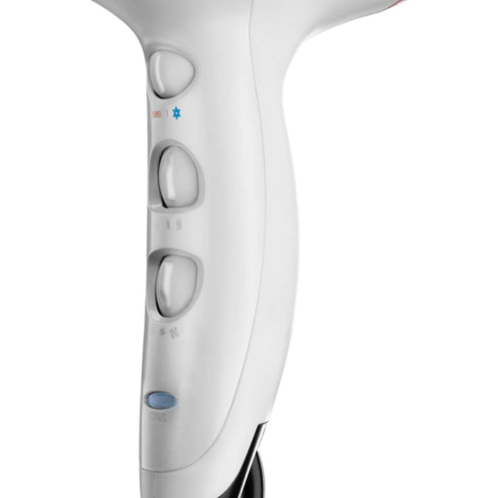 Іонізуючий фен Remington D5226 (2400 Вт, турбофункція 90км/год, 3 температурні та 2 швидкості обдуву, 2 насадки)