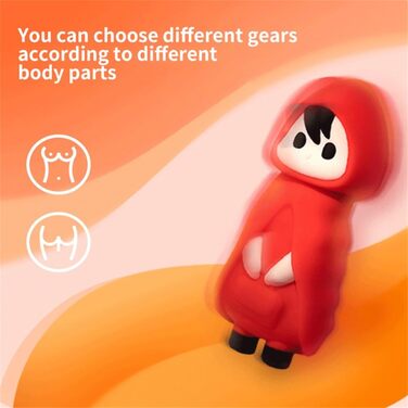 Вібраційний яйце-вібратор для жінок: іграшка для дорослих, форма Червонкапки