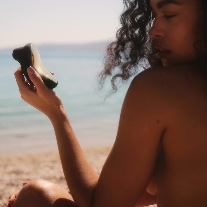 LELO Sona - вібратор для жінок з технологією звукових хвиль, водонепроникний, перезаряджуваний, чорний