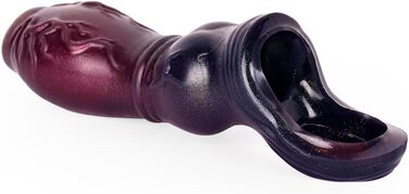 Чохол для пеніса з кільцем для яєчок, збільшувач пеніса, затримка еякуляції, для чоловіків та пар (S/M/L)