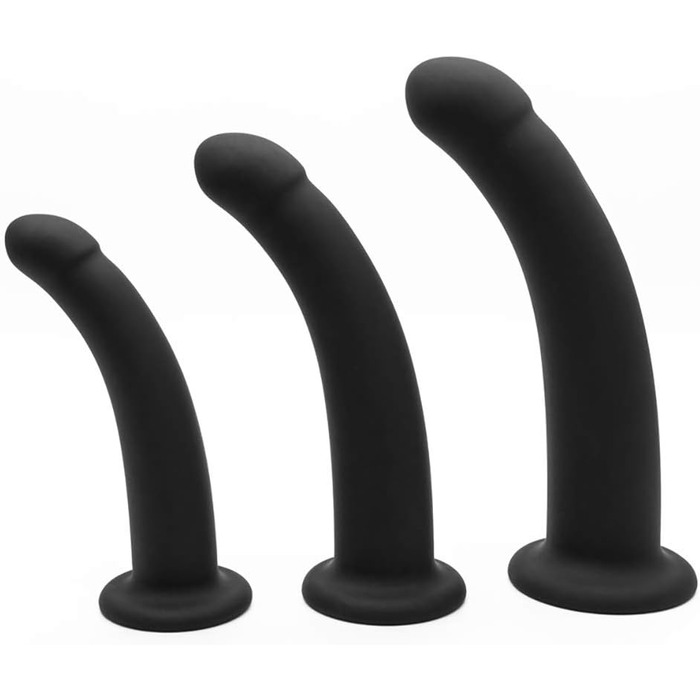 Анальний дилда ChicLSQ з сильною присоскою, силіконовий масажер простати та G-точки, дилататор ануса, стимулятор, анальний плуг для дорослих, мастурбація, SM, секс-іграшка для жінок, пар, чоловіків (L-довгий 20.5 см)