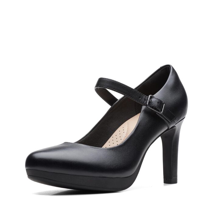 Жіночі туфлі-човники Clarks Ambyr Shine, чорні, розмір 35.5 EU