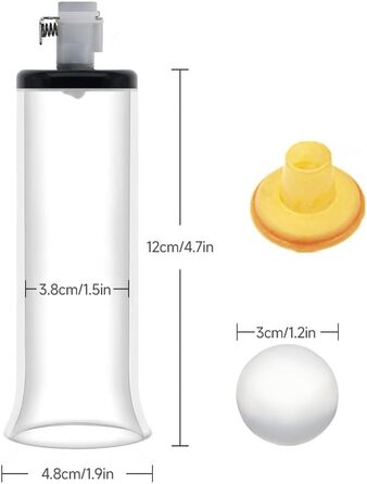 Насос для збільшення статевого члена Jpscor 2-в-1 з передзворотом, для чоловіків, SM-іграшка