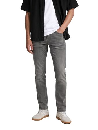 Чоловічі джинси Tom Tailor Denim Aeden Straight, сірі (Mid Stone Grey), розмір 34W/32L