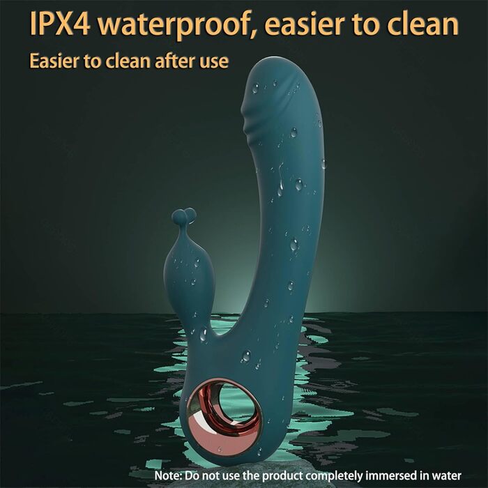 Вібратор Rabbit для жінок та пар, 10 режимів, рожевий, для масажу клітора та G-точки