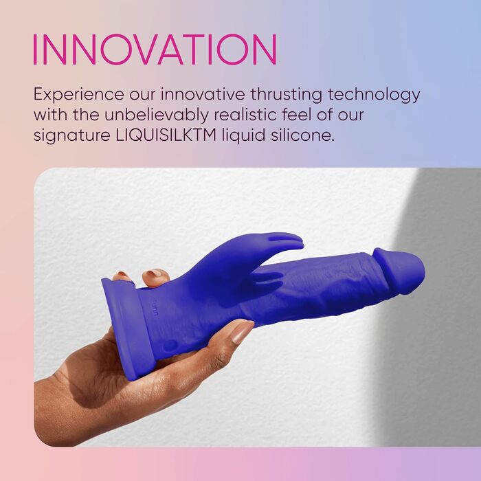 Сексуальна іграшка Femmefunn Thruster Rabbit Dark Purple, універсальний розмір