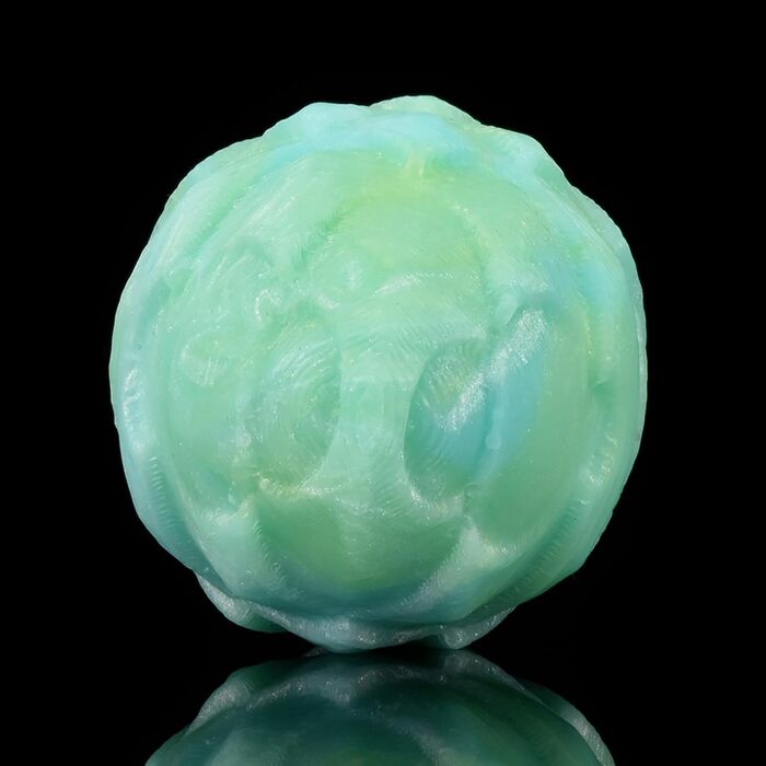 Секс-іграшка Liebeskugeln Alien Sporen Eier - 3 шт. з Platinum Silicone для стимуляції, діаметр 3,4 см, довжина 4,2 см