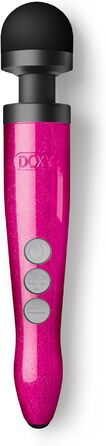 Масажер для тіла Doxy Die Cast 3 - жіночий вібратор, перезарядна Magic Wand, рожевий