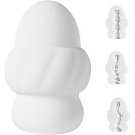 Яєчко для мастурбації Seckoe, TPE, 3 шт. (набір) - для дорослих