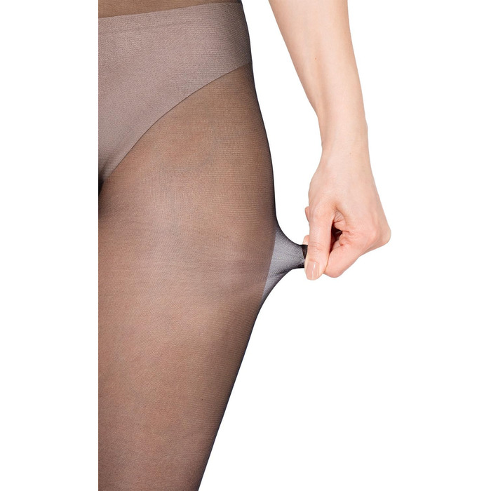 Чоловічі колготки BANANALU 20 Den з відкритим кроком, XL, Чорний - 3 шт.