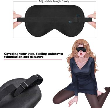 Набір для БДСМ для пар Fesseln: 3 шт. Люкс набір для дорослих, наручники для сексуальних ігор, екстремальне секcуальне іграшки, чорний колір