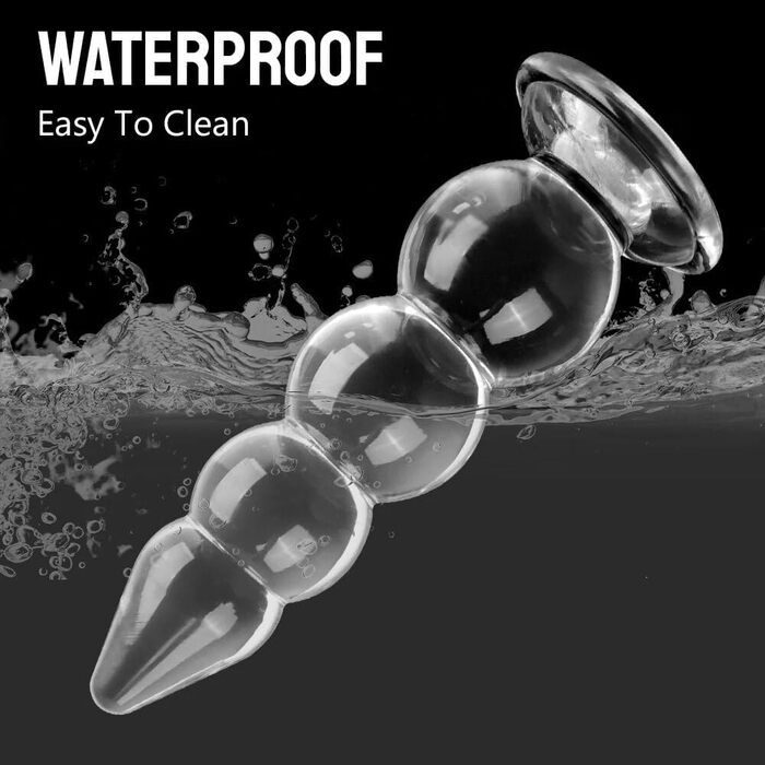 Анальний дилатёр Jixaxe: великий анальний плагін з присоскою для жінок та чоловіків