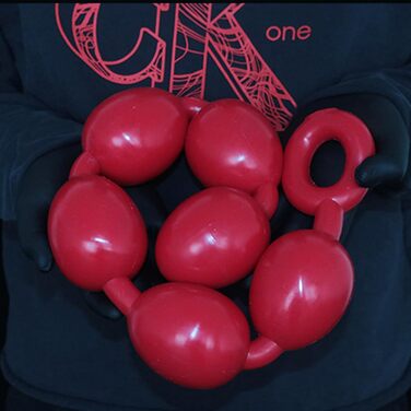 Анальні кульки силіконові LZMYZ (XL, 7 см) для сексуальної стимуляції - 6 розмірів, анальні намисто, дилда