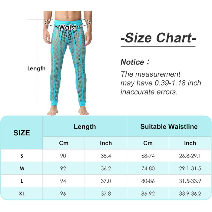 Чоловічі прозорі штани FEOYA з сітки: легкі, сексуальні, для спорту та дому (зелені, розмір L)