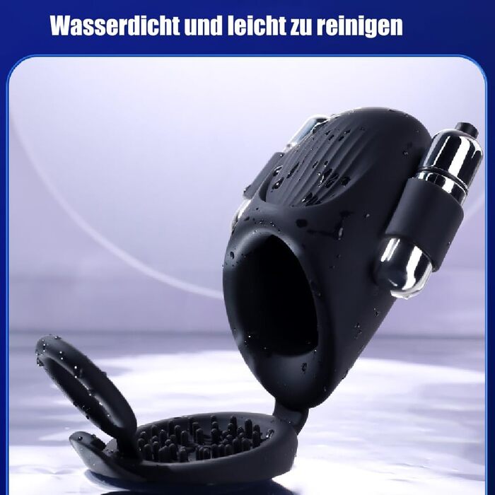 Вібратор для чоловіків Jpscor Eichelvibrator – 10 режимів, сильний стимулятор, електричний кубок-вібратор для соло