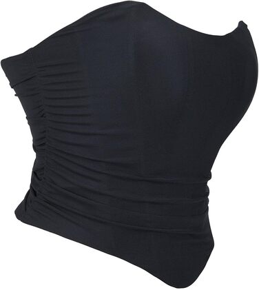 Шиммуо Корсет для жінок, топ-бюстгальтер, мереживний, без бретелек, чорний